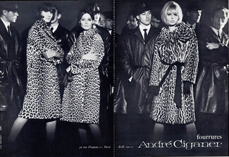 André Ciganer 1964 Fur Coats, Photo Arno