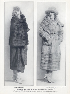 Weil (Fur Clothing) 1919 Gisèle de Ryeux, Photo Talma