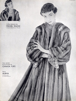 Canada Furs (Fur Clothing) 1954 Photo Guy Arsac