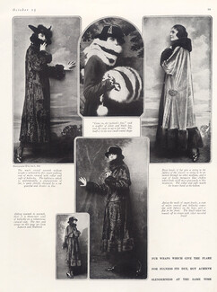 Lamson and Hubbard (Fur Clothing) 1915 Fur Wraps, Fur Coat, Muff...