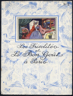 Mademoiselle Caroline, Hortense, Brigitte (Couture) 1925 Catalog 16 Pages, Pierre Brissaud & Bonnotte, 16 pages