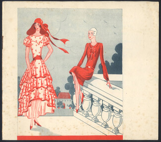 Nicoll (Catalog Fashion) 1920s M.T. Thevenet, 12 illustrated pages, 12 pages