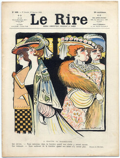 LE RIRE 1903 N°428 Lucien Métivet, Cardona, Carlègle, Dépaquit, Georges Meunier, Widhopf