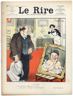 LE RIRE 1903 N°15 Abel Faivre, Carlègle, Lucien Métivet, Paul Iribe, Gosé,