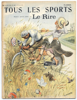 LE RIRE 1903 N°20 Adolphe Willette, Roubille, Métivet, Abel Faivre, Jeanniot, Poulbot, Gosé, O' Galop, 24 pages