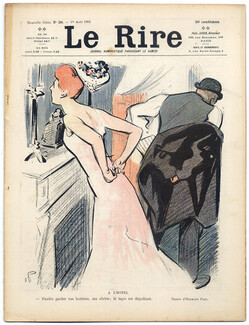 LE RIRE 1903 N°26 Hermann-Paul, Roubille, Wely, Léandre, Raymond de la Nézière, Iribe, Gerbault