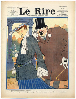 LE RIRE 1903 N°45 Paul Iribe, Léonce Burret, Huard, Victor Lhomme, Nam, Ostoya, 16 pages