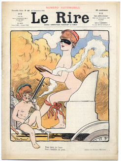 LE RIRE 1903 N°46 Georges Meunier, Wely, Villemot, Léonce Burret, Avelot, Nézière, Métivet, Automobilist, 16 pages