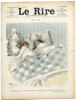 LE RIRE 1904 N°67 Albert Guillaume, Georges Meunier, Léandre, Burret, Iribe, Guydo, Nézière, 16 pages