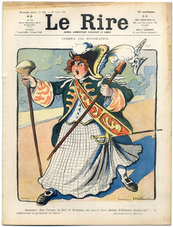 LE RIRE 1904 N°82 Lucien Métivet, Guillaume, Jean Villemot, Delaw, Poulbot, Iribe, Wely, 16 pages