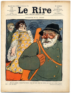 LE RIRE 1904 N°83 Georges Meunier, Préjelan, Léandre, Mirande, Paul Iribe, Poulbot, Grandjouan, 16 pages