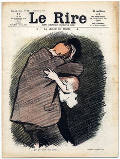 LE RIRE 1904 N°89 Hermann-Paul, Florès, Gosé, Bac, Léandre