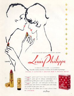 Louis Philippe (Cosmetics) 1956 Sylvia Braverman, Lipstick