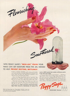 Peggy Sage (Cosmetics) 1940 Nail Polish