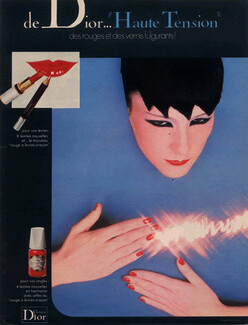 Christian Dior (Cosmetics) 1976 Lipstick, Nail Polish