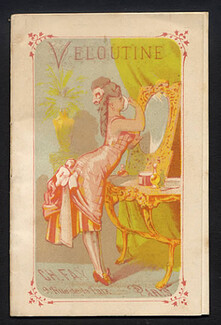 Veloutine Ch. Fay (Catalog Cosmetics) 1900s Art Nouveau Style, Making-Up, 34 pages