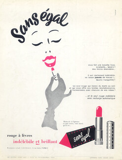Sans égal (Cosmetics) 1956 Lipstick