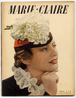 Marie Claire 1938 N°55 Rose Valois, 68 pages