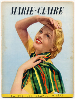 Marie Claire 1938 N°78 Colette, Louise Bourbon Still life