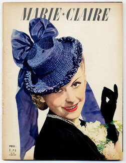 Marie Claire 1939 N°119 Maggy Rouff, Madame Agnès