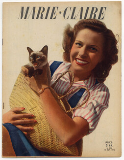 Marie Claire 1942 N°259 Janette Colombier