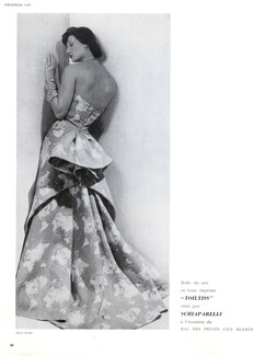 Schiaparelli (Couture) 1948 Evening Gown