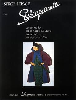 Schiaparelli (Couture) 1977 Serge Lepage