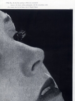 Man Ray 1942 Woman's Face