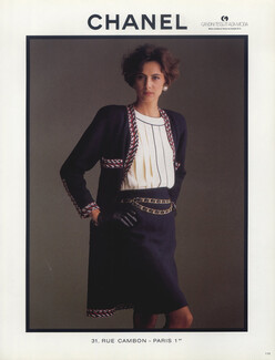Chanel 1986 Inès de la Fressange