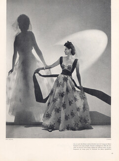 Chanel 1937 Evening Gown, Photo Cecil Beaton