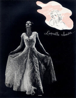Chanel (Couture) 1938 Evening Gown