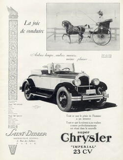 Chrysler (Cars) 1926 Roadster, Louis Vallet