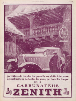 Zenith (Carburetors) 1926 Au coq d'Or
