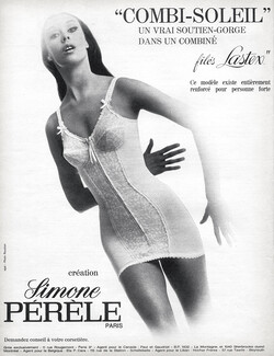 Simone Pérèle (Lingerie) 1967 Combiné Combi-Soleil, Photo Rouchon