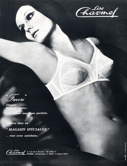 Lise Charmel (Lingerie) 1965 Miss France, Bra — Advertisement