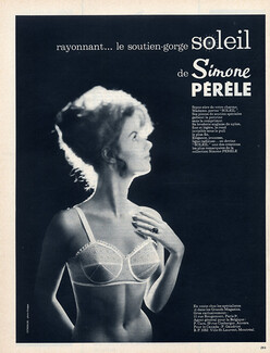 Simone Pérèle (Lingerie) 1963 Bra, Photo Guégan