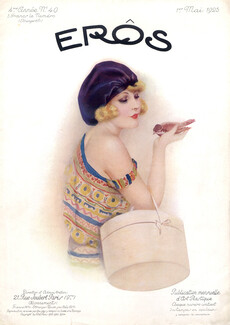 Suzanne Meunier 1925 Eros Cover, Portrait