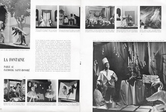 Faubourg Saint Honoré Shop Windows 1949 Hermes, Roger & Gallet, Delion, Jeanne Lanvin, Berthelot, Adolphe, Rebattet