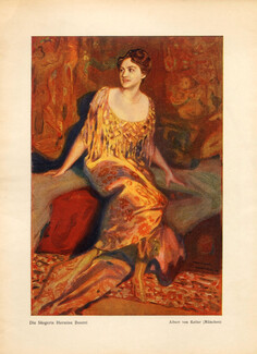Albert Von Keller 1914 Hermine Bossetti, Portrait