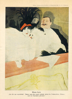 Walther Schnackenberg 1915 Monaco Theater