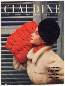 CLAUDINE Fashion Magazine 1947 N°124, Anny Blatt, Sante Forlano
