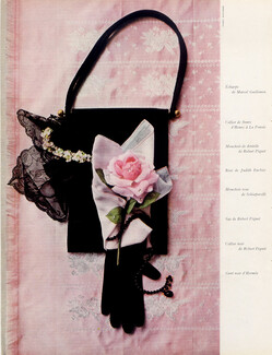 Priorité de l'Accessoire 1949 Handbags, Gloves, Scarf... Borgia, Hermès, Schiaparelli, Morabito... 6 pages, 6 pages