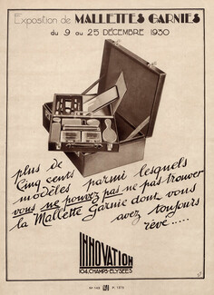 Innovation (Luggage, Baggage) 1930 Toiletrie bag