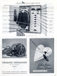 Innovation 1949 Donna Greco Shoes, Fernande Desgranges