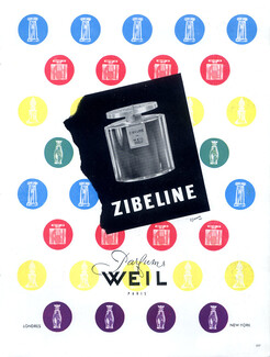 Weil (Perfumes) 1948 Zibeline