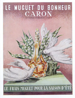 Caron (Perfumes) 1958 Le Muguet Du Bonheur, Birds