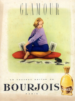 Bourjois (Perfumes) 1958 Glamour