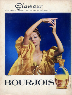 Bourjois (Perfumes) 1959 Glamour, Photo Sam Levin