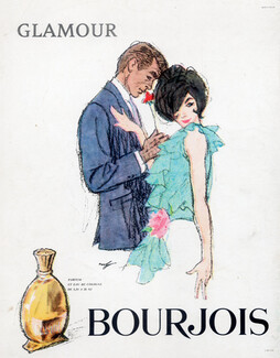 Bourjois (Perfumes) 1962 Glamour, Lover, Hof
