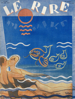 Dugo 1927 Bathing Beauty, Swimmer, Lover
